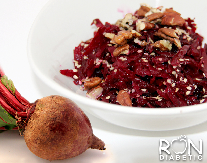 салат из сырой свеклы