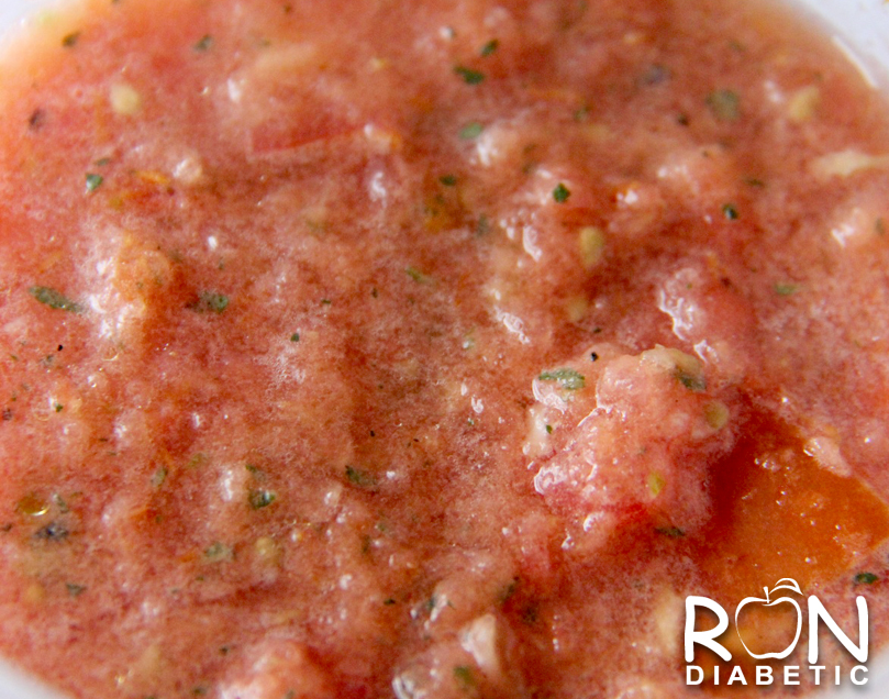 Сыроедческий томатный соус.