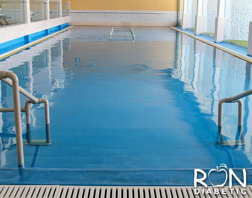 Закрытый, подогреваемый бассейн с водой Мертвого моря