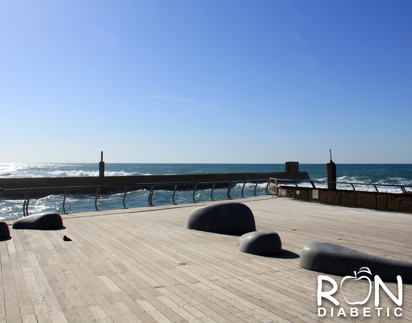 Камни-скамейки. Старый порт. Тель-Авив