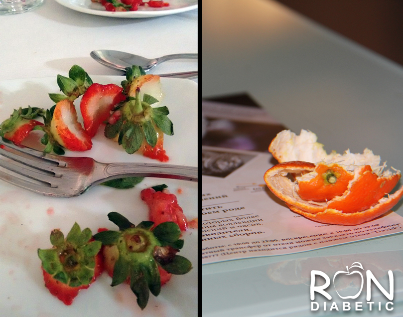 Клубника была такая сладкая...и мандарины тоже. Мы наверное съели весь недельный запас ресторана за два дня. 