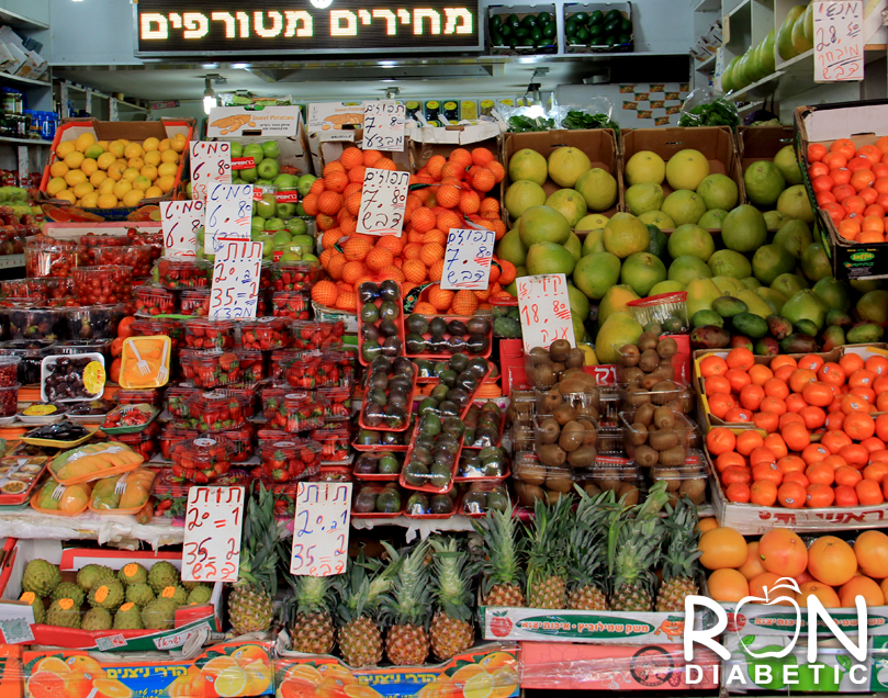 Овощные лавки в центре Тель-Авива