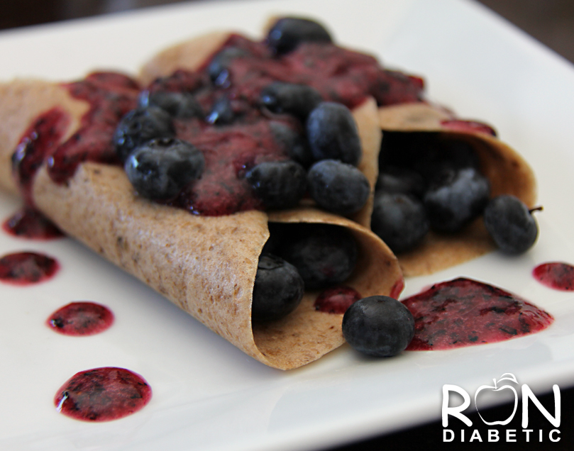 Сыроедческие банановые блинчики