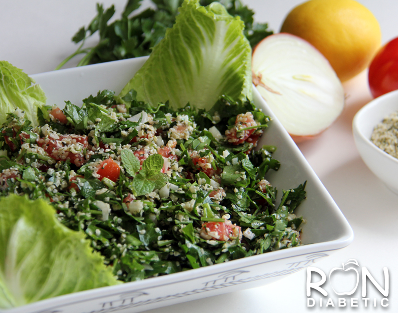 Рецепт сыроедческого салата Табули (Tabbouleh)