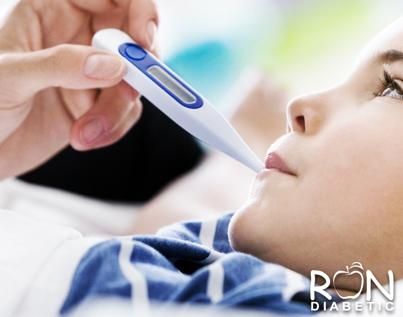 Что делать когда ребенок с сахарным диабетом болен