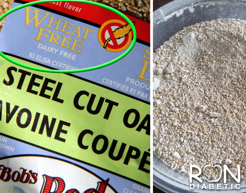 Овсяная безглютеновая мука