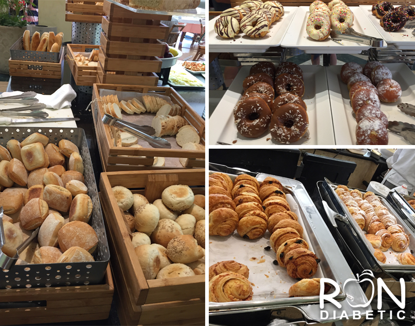 Прилавки с хлебобулочными изделиями в мексиканских гостиницах с системой 