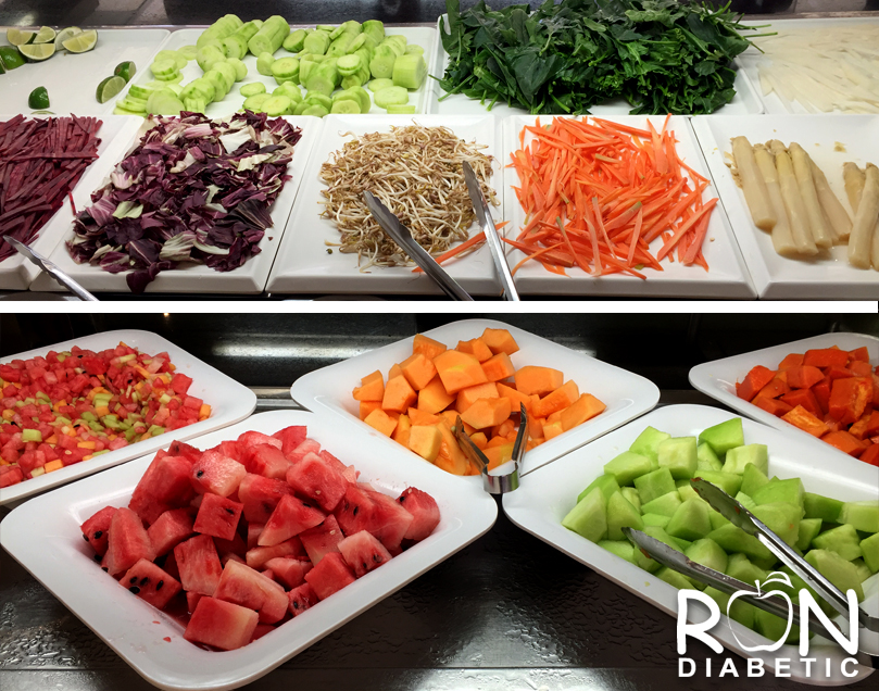 Свежие фрукты и овощи в мексиканских гостиницах с системой 