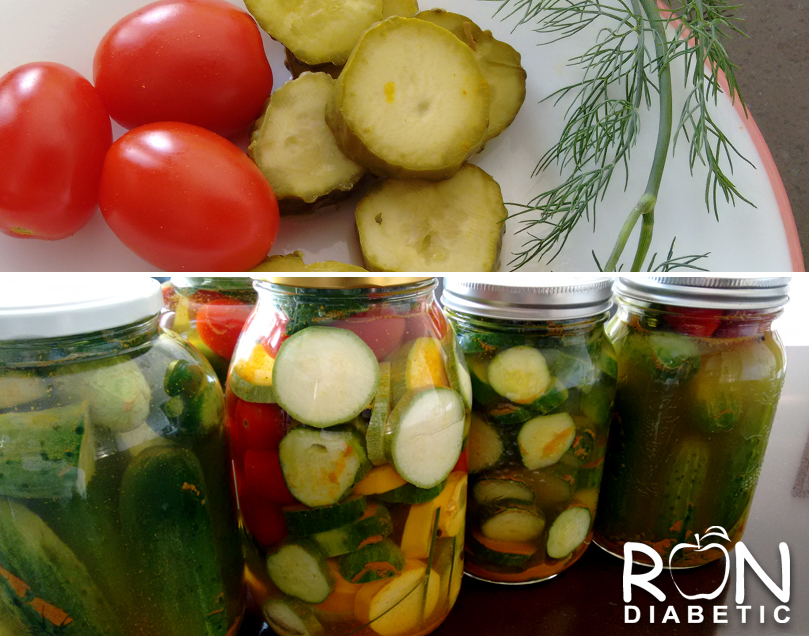 Малосольное овощное ассорти без стерилизации и без сахара в холодной воде