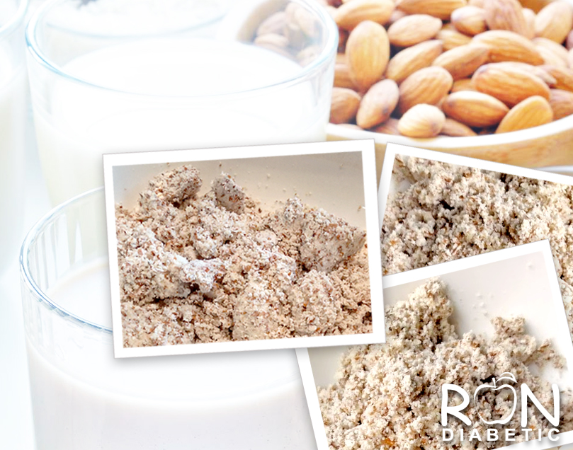 Как использовать жмых от миндального молока