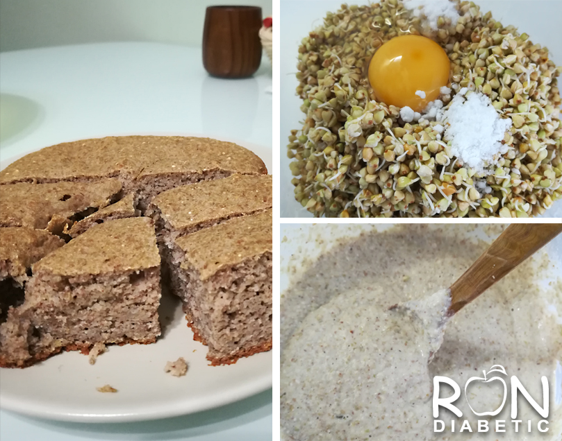 Хлеб из пророщенной гречки в хлебопечке без глютена и дрожжей